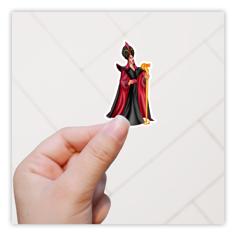 Aladdin se Jafar Die Cut-plakker (1399)