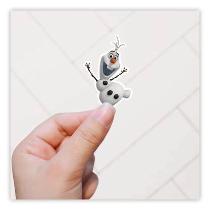 Frozen Olaf Die Cut Sticker