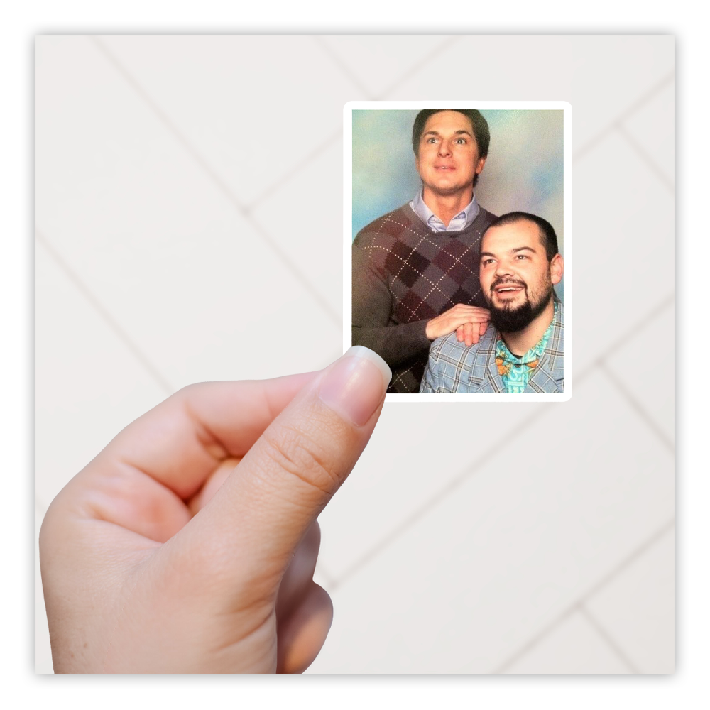 Ghost Adventures Zak Aaron Sears Pose Photo Die Cut Sticker (1435)