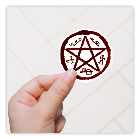 Supernatural Sigil Traps Die Cut Sticker (1438)