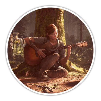 Last Of Us Ellie Die Cut Sticker (1449)
