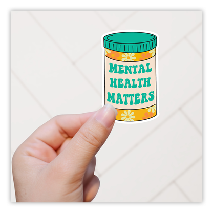 Mental Health Matters Die Cut Sticker (1496)