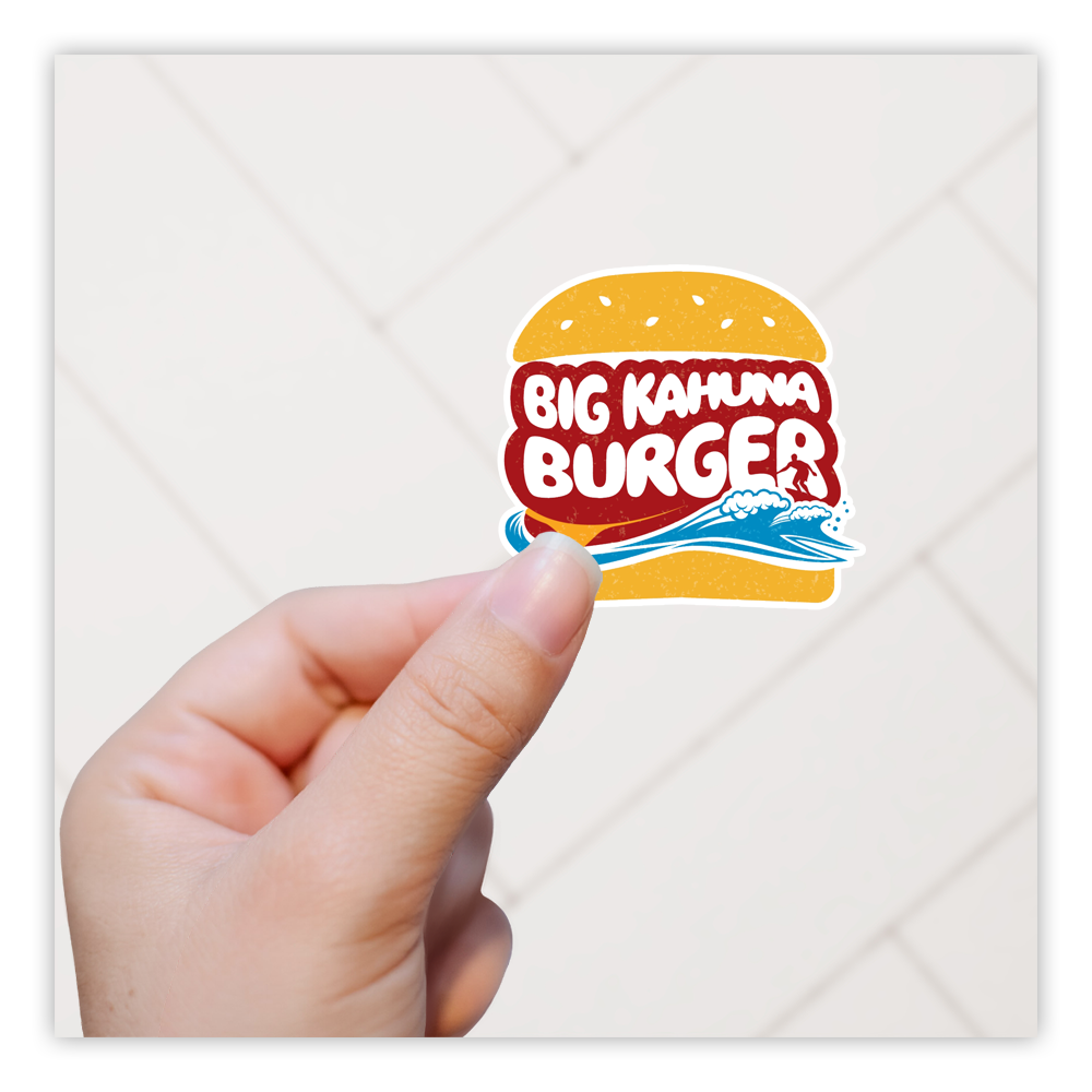 Pulp Fiction Big Kahuna Burger Die Cut Sticker (149)