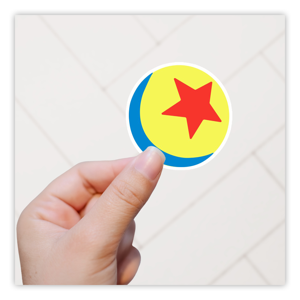 Pixar Ball Die Cut Sticker