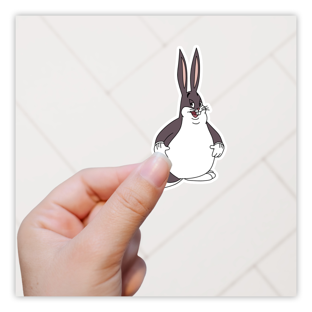 Big Chungus Die Cut Sticker (1513)