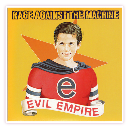 Rage Against The Machine Evil Empire Die Cut Sticker (1515)