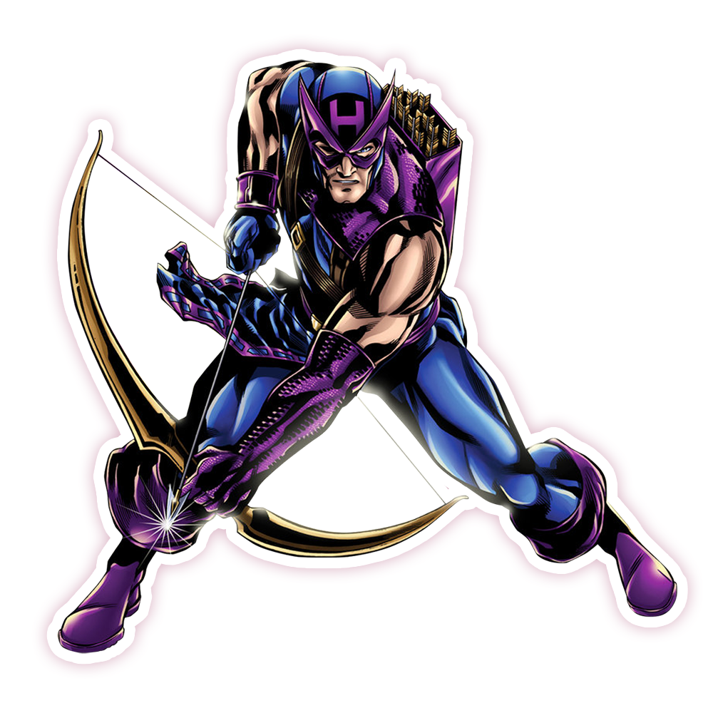 Hawkeye Die Cut Sticker (1534)