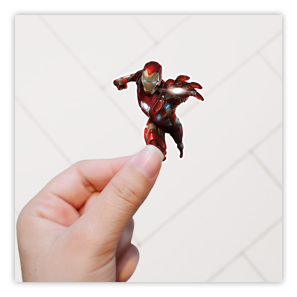 Ironman Die Cut Sticker (1535)