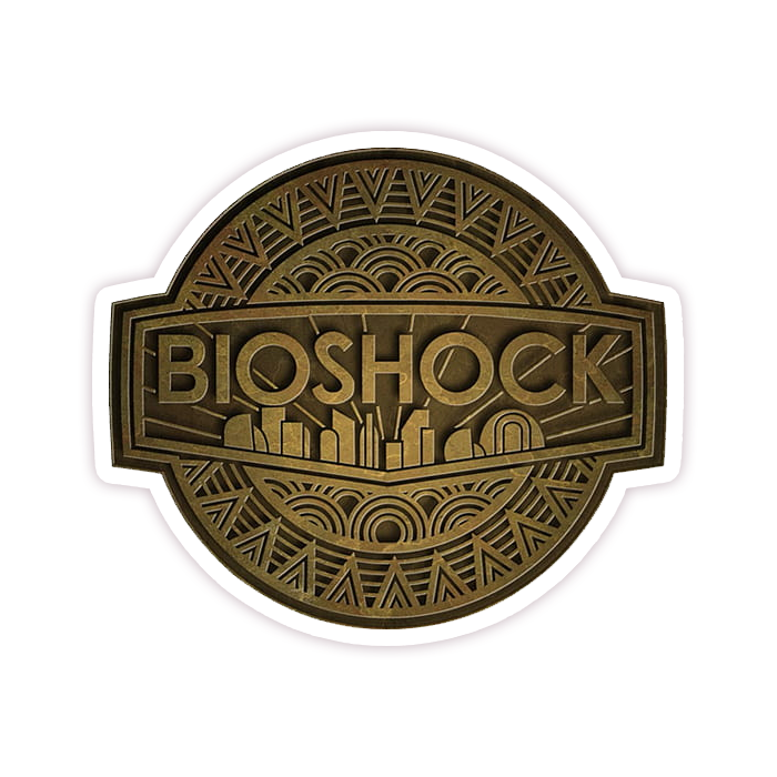 Bioshock Logo Die Cut Sticker (156)