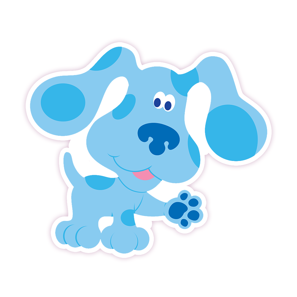 Blues Clues Die Cut Sticker (163)