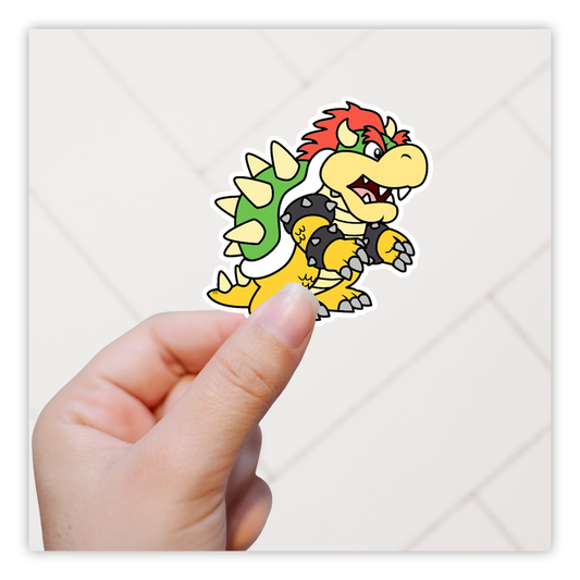 Super Mario Bros Bowser Die Cut Sticker (174)
