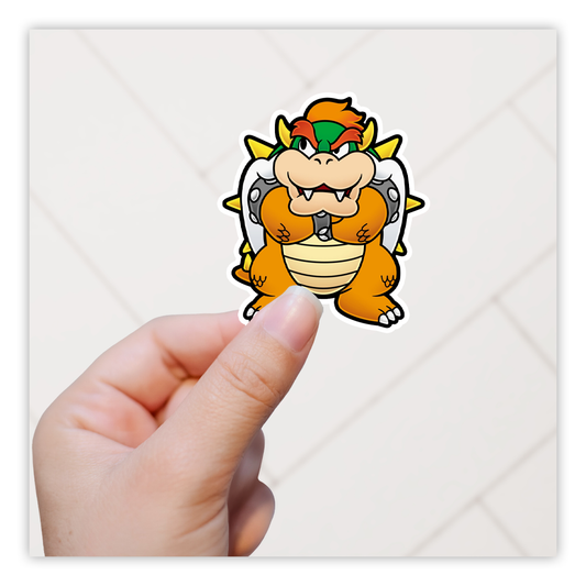 Super Mario Bros Bowser Die Cut Sticker