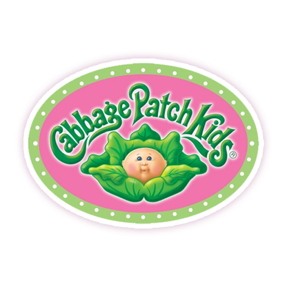 Cabbage Patch Kids Logo Die Cut Sticker (181)