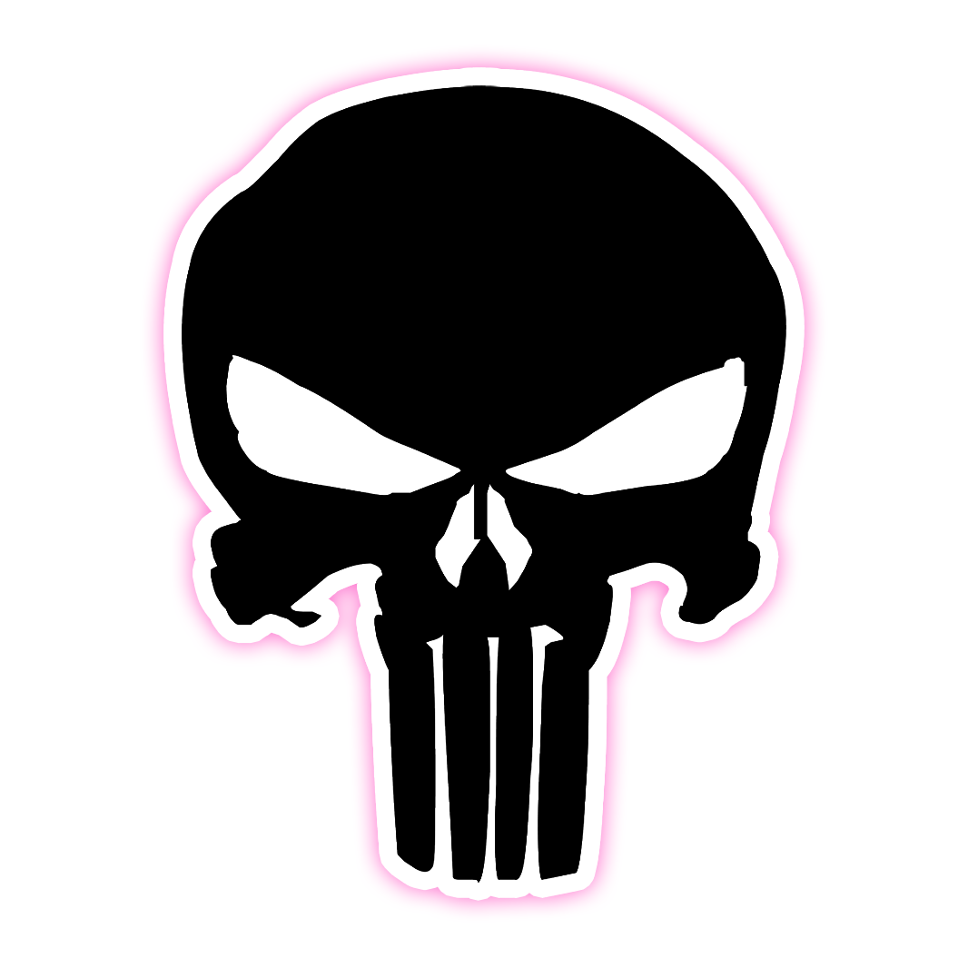 Punisher Die Cut Sticker (1880)