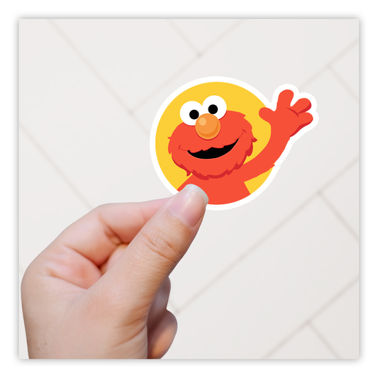 Elmo Sesame Street Die Cut Sticker (1882)