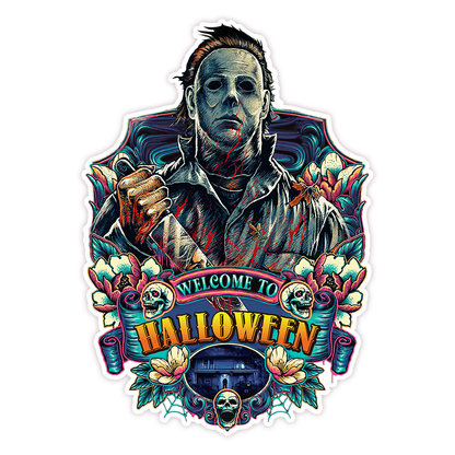Mike Meyers Halloween Die Cut Sticker (19)