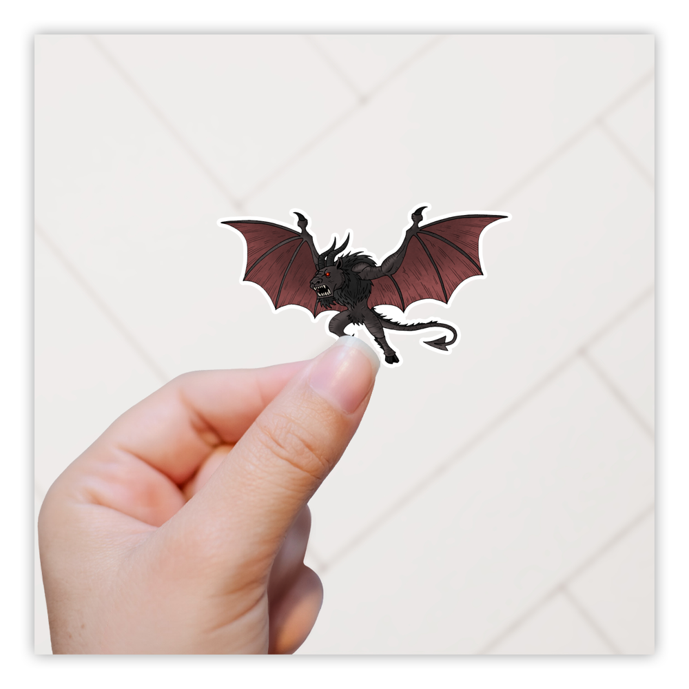 Jersey Devil Die Cut Sticker (1901)