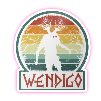 Wendigo Die Cut Sticker (1908)