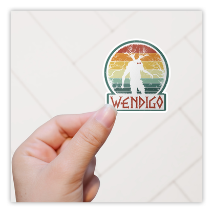 Wendigo Die Cut Sticker (1908)