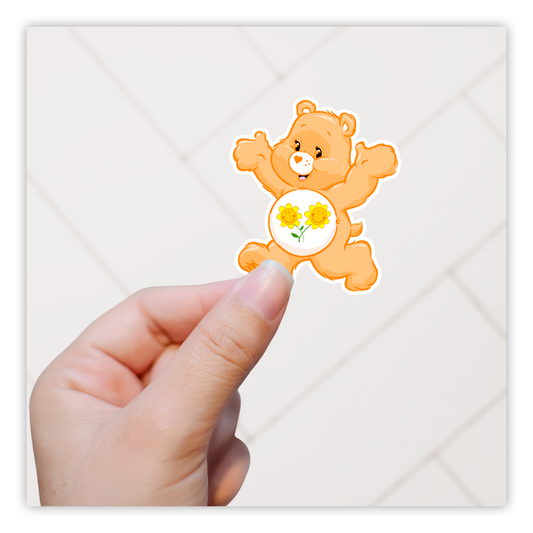 Care Bears Funshine Bear Die Cut Sticker (192)
