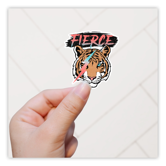 Fierce Tiger Die Cut Sticker (1932)