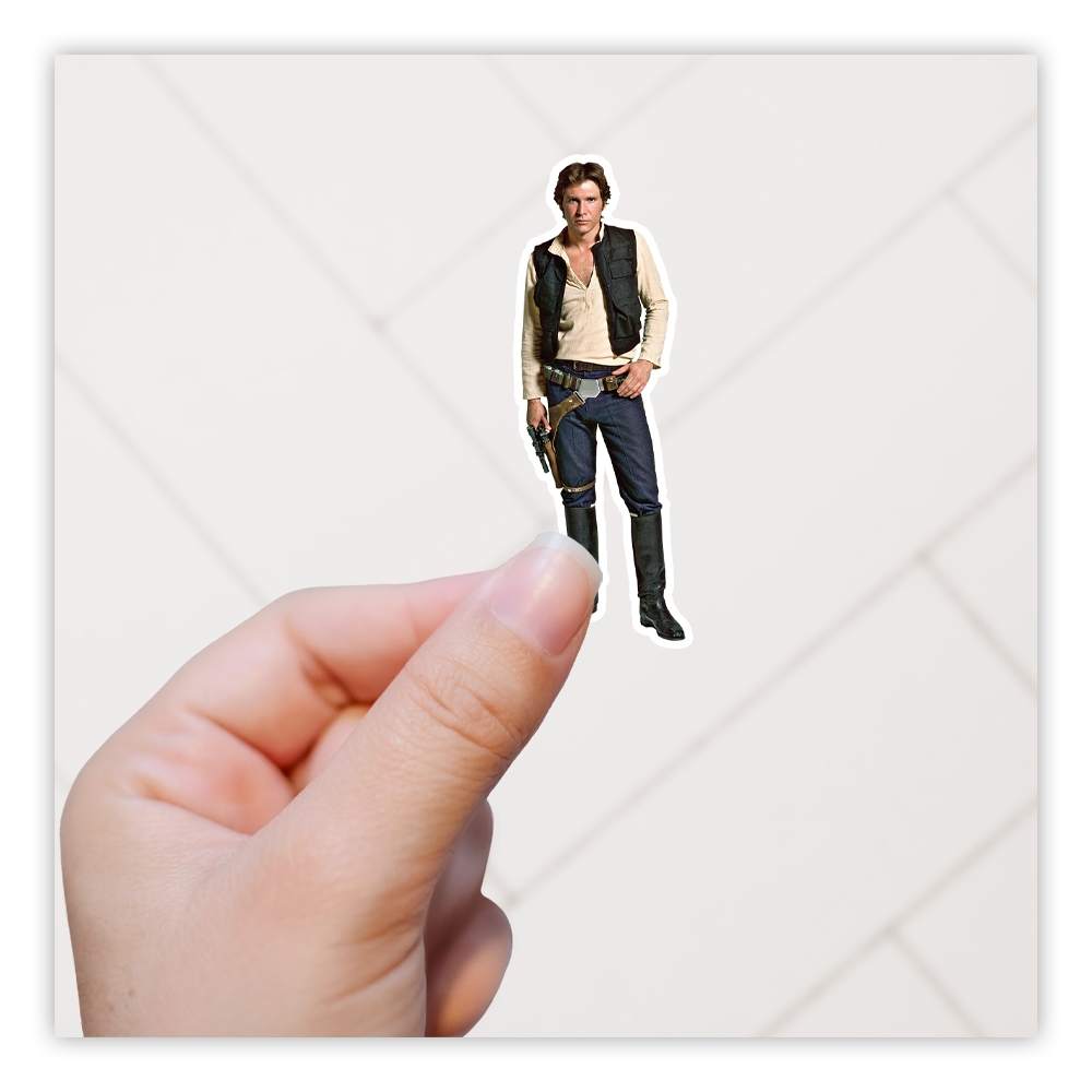 Star Wars Han Solo Die Cut Sticker (1941)