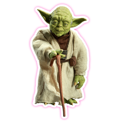 Star Wars Yoda Die Cut Sticker (1948)