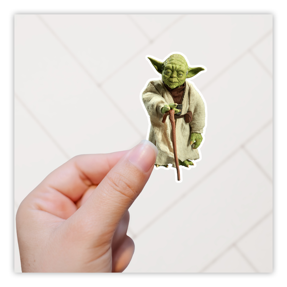 Star Wars Yoda Die Cut Sticker (1948)