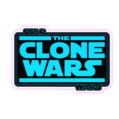 Star Wars The Clone Wars Die Cut Sticker (1949)