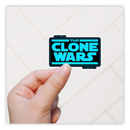 Star Wars The Clone Wars Die Cut Sticker (1949)