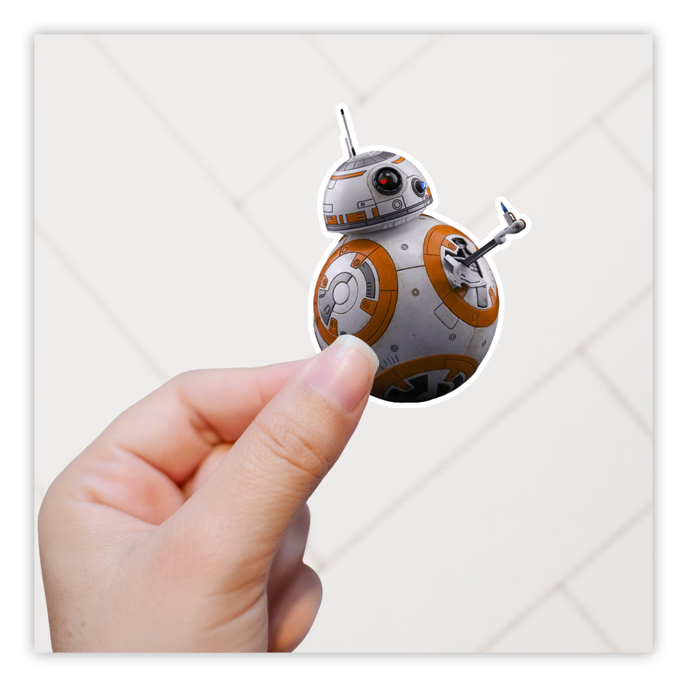 Star Wars BB-8 Thumbs Up Die Cut Sticker (1952)