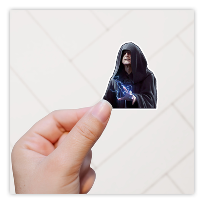 Star Wars Emperor Palpatine Darth Sidious Die Cut Sticker (1956)