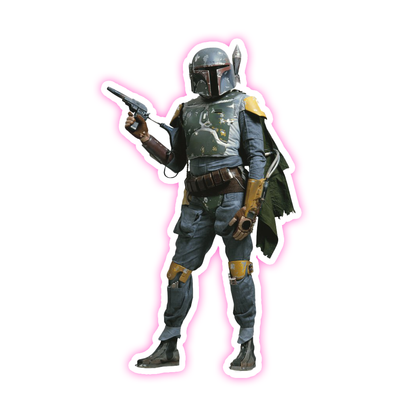 Star Wars Boba Fett Die Cut Sticker (1958)