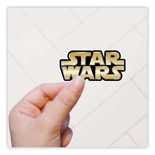 Star Wars Logo Die Cut Sticker (1960)