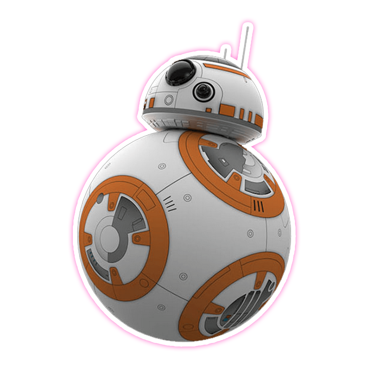 Star Wars BB-8 Droid Die Cut Sticker (1962)