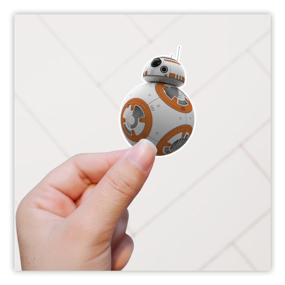 Star Wars BB-8 Droid Die Cut Sticker (1962)