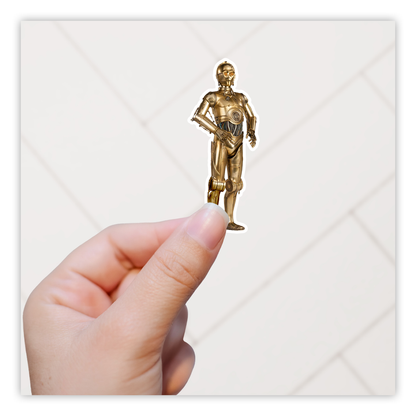 Star Wars C-3PO Die Cut Sticker (1970)