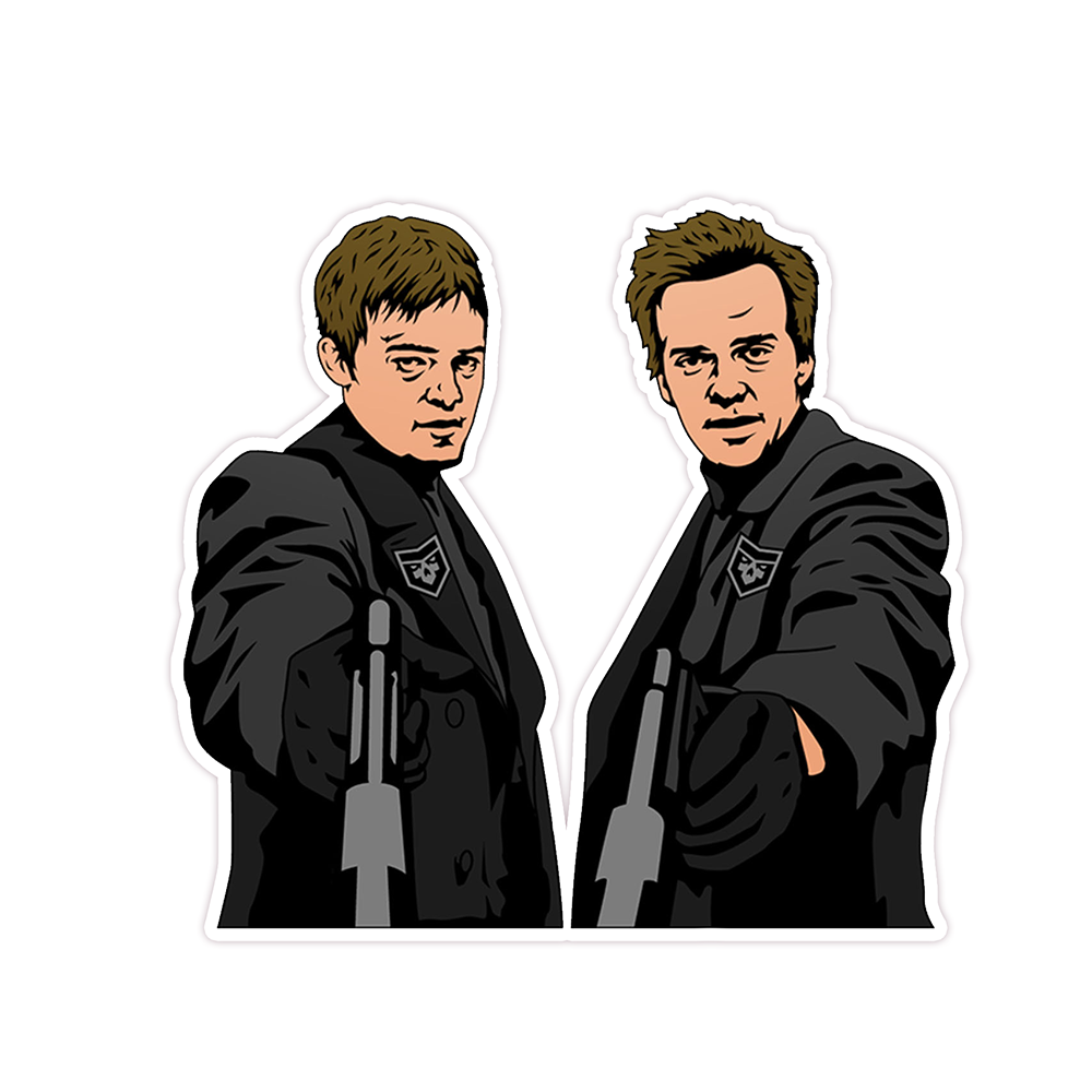 Boondock Saints Brothers Die Cut-plakker (1)