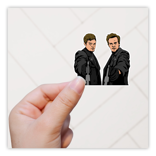 Boondock Saints Brothers Die Cut Sticker (1)