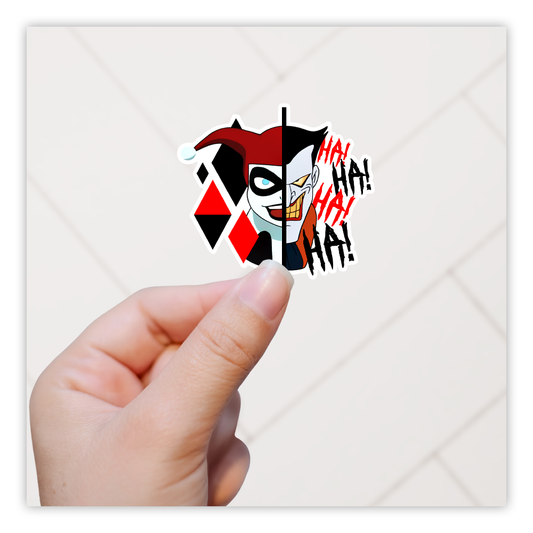 Joker Harley Quinn Die Cut Sticker (2004)