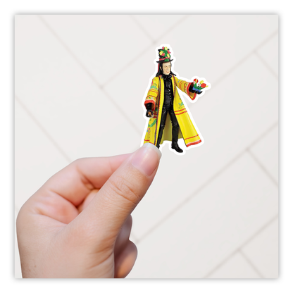 Chitty Chitty Bang Bang Kindervanger Die Cut Sticker (205)