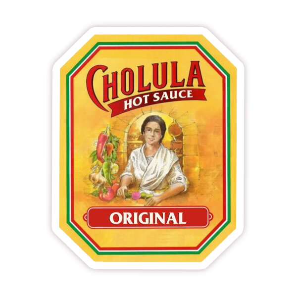 Cholula Label Die Cut Sticker (207)