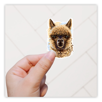 Llama Die Cut Sticker (2074)