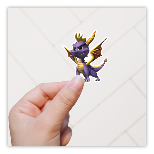 Spyro Die Cut Sticker