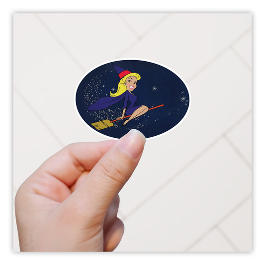 Bewitched Cartoon Samantha Die Cut Sticker (2107)