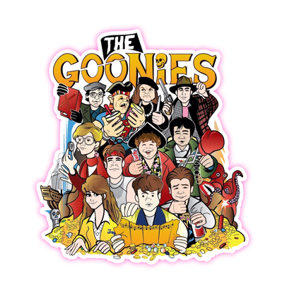 The Goonies Characters Die Cut Sticker (2108)