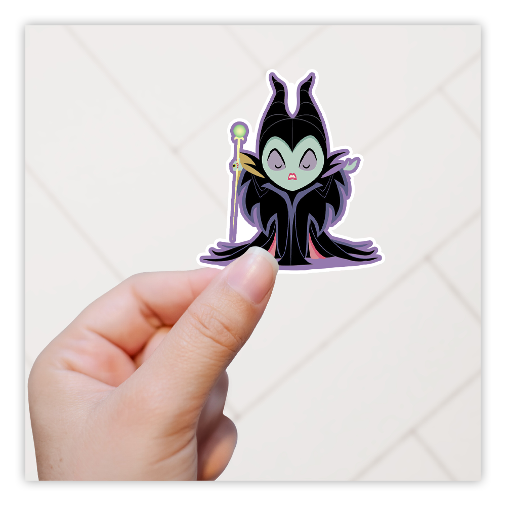 Disney Sleeping Beauty Maleficent Die Cut Sticker (2110)