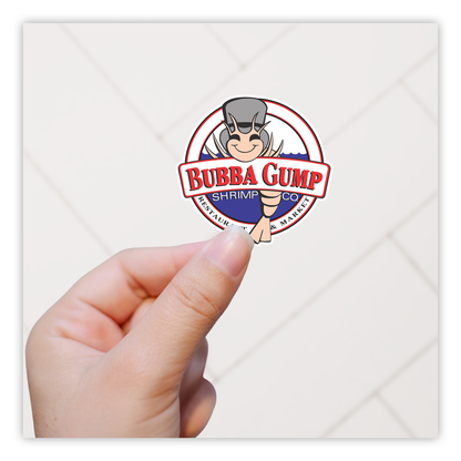 Bubba Gump Shrimp Co Die Cut Sticker (2115)