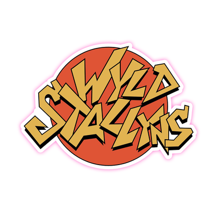 Bill & Ted's Excellent Adventure Wyld Stallyns Die Cut Sticker (2121)