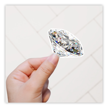 Diamond Die Cut Sticker (2123)